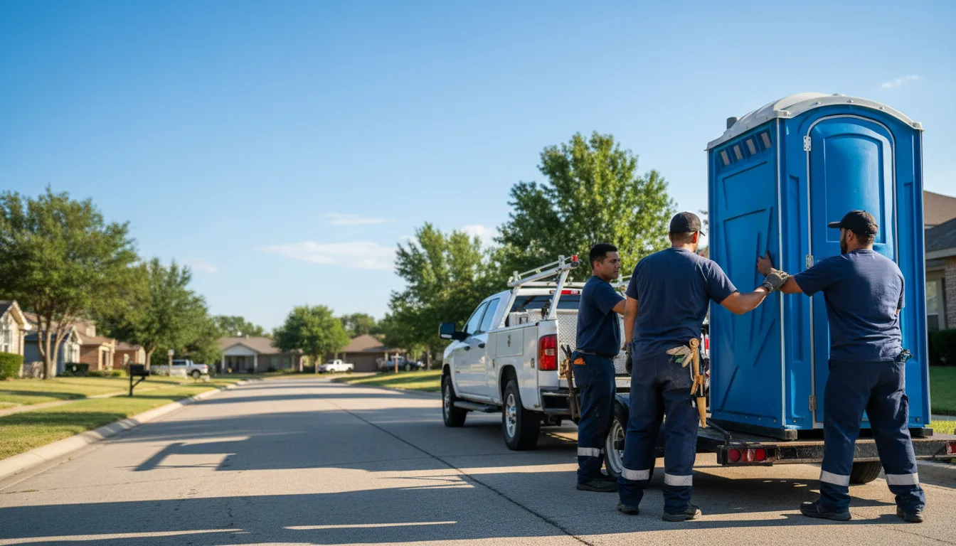 Portable Toilet Rental in Crescent, OK near me